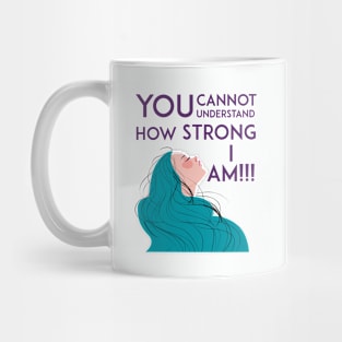 Do not underestimate the power of women Mug